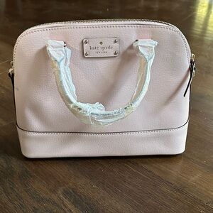 Kate Spade Blush Satchel Bag. NWT
